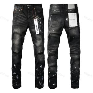 Lila jeans denim byxor mens jeans designer jean män svarta byxor avancerad kvalitet rak design retro streetwear casual sweatpants designers joggers pant q1