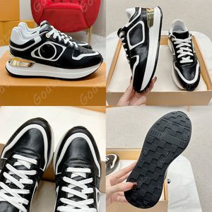 2024 Top Leather Casual Shoes Designer Trainers Fashion Rubber Outrole Sneakers Classic Mens Shoes Running Sneaker Mixed Color Flats Training Shoes EUR35-45