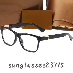 Sunglasses Sunglasses designer Bright white lens High quality women G leter men sunglasses outdoor fashion luxury pc frame 2288 Transparent light eyewear