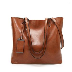 Borse a tracolla Borse da donna in pelle Borsa da donna di grande capacità Moda Donna Sling lato femminile