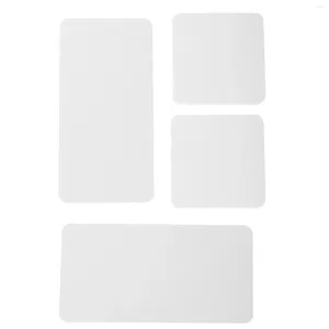 Table Mats 4 Pcs Soap Countertop Absorbent Insulation Pads Kitchen Tray Holder Cup Diatomite Bathroom Wash Dish Washbasin