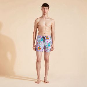 Vilebre Pantaloncini da Uomo Bermuda Pantaloncini Boardshorts UOMO SWIM SHORTS TORTUES MULTICOLORES Trunks Uomo Surfwear Bermuda Beach Short Turtles Estate 89800