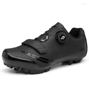 Cykelskor 2024cycling MTB Men Sport Route Cleat Road Cykel Speed ​​Flat Sneaker Racing Women Cykel Mountain SPD Cykling Footwear36-48