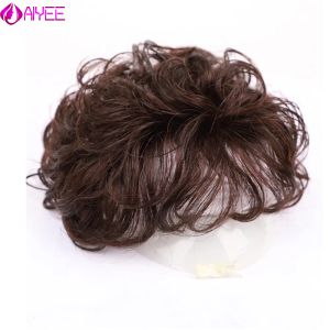 Peça AIYEE Clipe em peças de cabelo para mulheres Clipe de substituição natural no cabelo