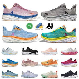 Hoka One One Bondi 8 Running Shoes Carbon X 3 Local Boots Clifton 8 9 Speedgoat Professional Ultra Light Breatble Shock Absorbering Men Women Outdooutraining 36-47