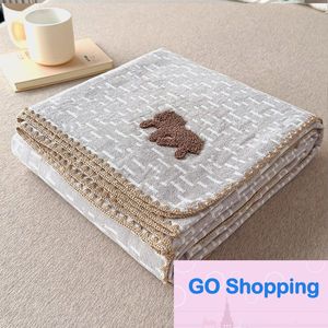 Deisgner Nanjiren Cotton Gauze Towel Quilt Cotton Blanket Quilt Summer Thin Baby Children Cover Blanket Cotton Yarn Summer Blankets