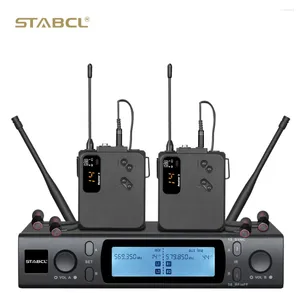 Microfoni ST-9912 Stereo in Ear Monitor Wireless System Transmit Monitoring Professional per le prestazioni dello stadio