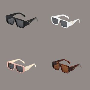 Vintage sunglasses designer men brown black square lens uv400 protect eyes optical goggle high appearance leopard style full frame eyewear sonnenbrille hj072 C4