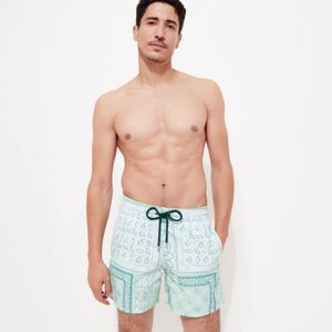 Vilebre Men's Shorts Bermuda Pantaloncini Boardshorts Men Swim Shorts Torus Multolores Trunks Mens Surfwear Beach Short Turtles Summer 89784