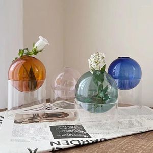 花瓶水耕植物ガラスガラス花瓶ボトル多肉植物性テラリウムコンテナ植木鉢ホームウェディング装飾
