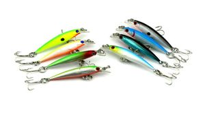 Hengjia högkvalitativ klassisk Minnow Hard Body Bait Fishing Lures 10 Treble Sharp Hooks Bionic Fish Shape Plastic Baits1603619