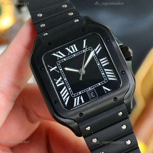 Zegarki mężczyzn Mechaniczne męskie zegarek na samodzielnie Winding 40 mm Designer gumowe paski biznesowe Tiers Tier