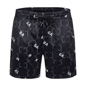 Shorts masculinos de verão designer lazer esportes 2024 moda secagem rápida calças de praia masculinas letras pretas e brancas impressas código asiático curto M-3XL