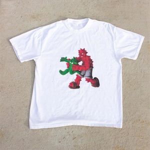 Harajuku 3d Cartoon Animation Grafik Druck Rundhals Übergroßen T-shirt 2023 Hip Hop Kunst Muster Tops Streetwear 240301