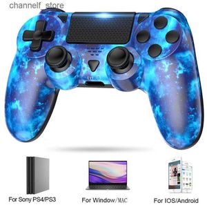 Kontrolery gier joysticks Blue Universe dla Bluetooth Gamepad na iOS/Android/Windows/Mac Console PC Controller Remote Game Controle Joysticky240322