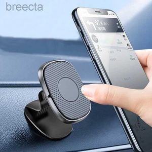 Cell Phone Mounts Holders Universal Magnetic Car Phone Holder Stand In Car for IPhone 11 Samsung GPS Magnet Air Vent Mount Cell Mobile Phone Holder 240322