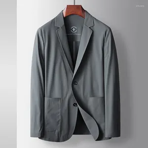 Men's Suits E1198-Men's Casual Summer Suit Loose Fitting Jacket