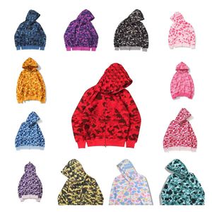 Lyx hoodie mens designer märke casual brev tryck lång ärm blixtlås huva kappa sport trend mode sömmar rent bomullsfärg kontrast mode