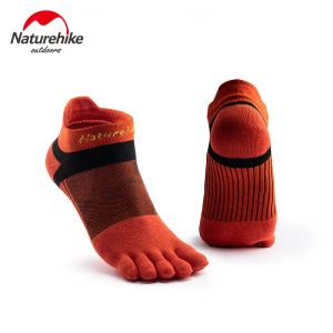 Skarpetki Naturehike Five Finger Running Socks Mężczyźni Kobiety Fabrol COULMAX Sports Marathon Socks Basketball Trengowe oddychanie