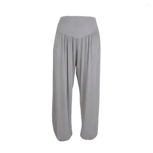 Pantaloni da donna 1PCS Danza Piedi sciolti Danza Body a gambe larghe Pratica Yoga latino Pantaloni lunghi Morbidi Home 2024