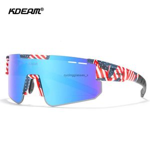 2022 new kdeam polarized wind proof riding sunglasses TR90 outdoor sports goggles kd0806