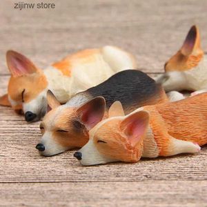 Imãs de geladeira 1 bonito Corgi cão Shiba Inu ímã de geladeira adesivo de desenho animado animal decoração de casa adesivo de brinquedo infantil lembrança Y240322