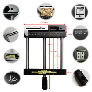 アルミニウムパラレルジョーフラットトングviseフィクスチャーネジ副プレーンベンチ3020 3040 6040 woodrouter engraver