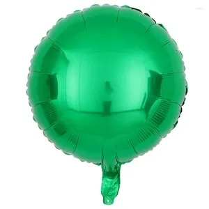 Dekoracja imprezy 50pcs/działka 18 cali okrągłe balony ślubne tło Układ zapasy folii urodzinowej