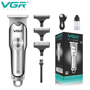 VGR Hair Trimmer Professional Clipper Wireless Cutting Machine Electric Zero For Men V071 240315