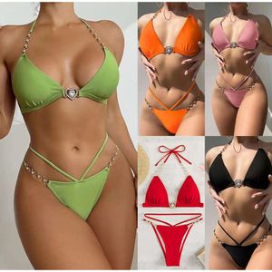 Frauen Bikini Designer Badeanzug Badeanzug Frauen Sommer Sexy Split Triangle Bikini Pure Desire Spicy Girl Casual Badeanzug