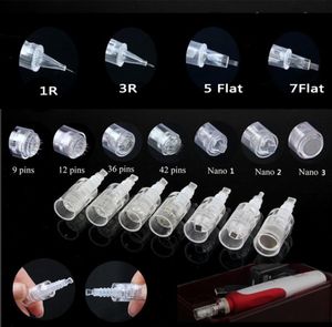 123642nano Derma Pen Needle Cartridge For Electric Auto Derma Dr Pen N2 M5 M7 Hair Growth Skin Whitening SPA3627743