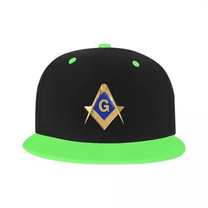 Bola bonés legal freemason ouro quadrado maçônico hip hop boné de beisebol homens mulheres personalizado snapback unisex pai chapéu ao ar livre