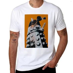 Regatas masculinas Dalek Camisetas de grandes dimensões Camisetas para fãs de esportes para homens Pacote