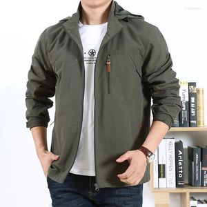 Men's Trench Coats 2024 Spring Autumn Men Fashion Slim Bomber Windbreaker Jackets Coat Clothing Tactics Military Casual Jacket