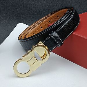 designer belt fashion womens and mens classic belt tri color alloy buckle leather belt width 25mm high quality designer