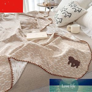 Partihandel nanjiren bomullsgmabb handduk quilt bomullsfilt quilt sommar tunna barn barn täcker filt bomullsgarn sommarfiltar