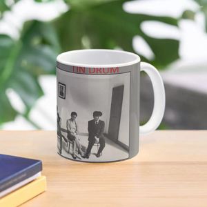 Mugs Japan -Tin Drum Band Po (light Background) Coffee Mug Thermo Cups To Carry Customs Ands Ceramic