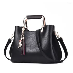 Shoulder Bags Luxury Women's Bag 2024 Sweet Lady Stereotyped Fashion Large-capacity All-match Messenger Handbag