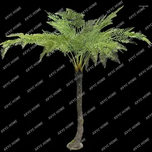 Decorative Flowers Large Artificial Pteridae Leaf Tree Green Plant Original Forest Style