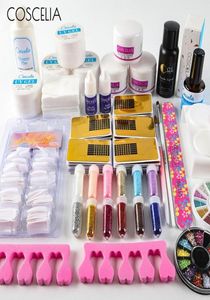 COSA Set manicure Decorazioni nail art Unghie liquide acriliche Set polvere acrilicaKit Strumenti lime per unghie8331469