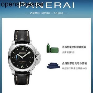 Panerai vs Factory Top Quality Automatic Watch s.900 Automatisk Watch Top Clone Crocodile Leather Strap FORPW71