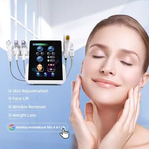 Neueste 4-in-1-Multi-12-D-HIFU-Mikrokristall-Tiefe 8 Eishammer Facelifting Rf Microneedling Radiofrequenz-Faltenentfernungsbehandlung