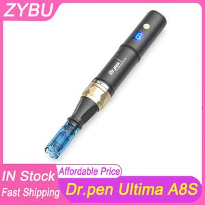 Профессиональный беспроводной микронидлинг Dr.pen Ultima A8S для ухода за кожей Dermapen Stamp Face MTS Tools Домашнее использование Мезотерапия для лица Derma Dr Pen Система прокатки микроигл