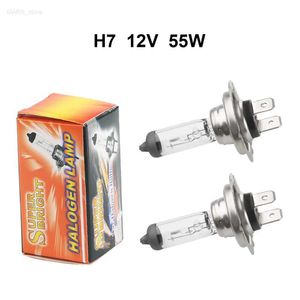 Andere Autolichter 2PCS H7 12V 55W Halogen-Auto-Glühbirne Auto-Glühbirne 4300k 6000k Neupreis Auto-Stil Standlicht ZubehörL204