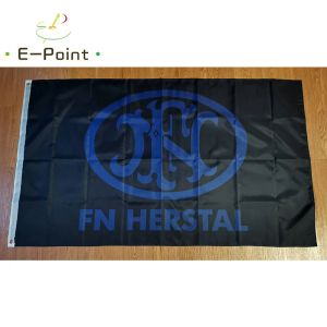 Zubehör FN Herstal Waffenflagge, 90 x 150 cm, Größe, Weihnachtsdekoration für Zuhause, Flagge, Banner, Innen- und Außendekoration M47