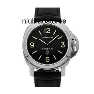 Homens Assista Pam Mens Watch Designer Paneraiis Luminor Base Manual Wind Steel Strap 1000 Luxo Full Aço Inoxidável Relógios de pulso à prova d'água de alta qualidade