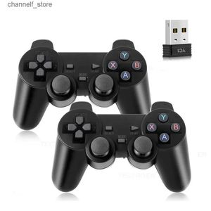 Game Controllers Joysticks 2 pcs 2.4Ghz Wireless Gamepad Controller For Game Stick GD10 / M8 / G5 / G11 PRO Game Box Video Game Console ControleY240322