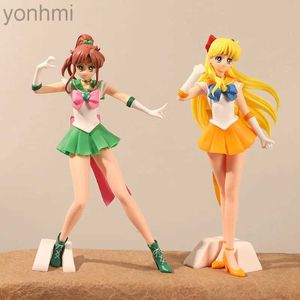 Anime Manga Anime Figur Sailor Moon Figuren Anime Tsukino Usagi Actionfigur Eternal Tiare PVC Kuchen Ornamente Sammlung Modell Spielzeug Geschenke 240413