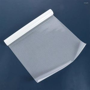 ملصقات نافذة Sunshade Office Mesh ذاتية الخصوصية اللاصقة لمكافحة الأفلام الصاري شارات