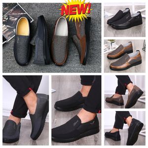 Modelo Formal Designer GAI Sports Dress Shoe Mans Black Brown Shoe Point Toe Party Banquete Terno Mens Business Heal Designers Sapatos EUR 38-50 Soft Classic